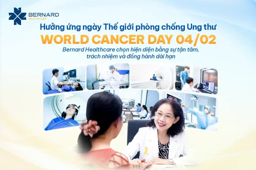 Bernard Healthcare đồng hành dài hạn cùng bạn trong hành trình phòng chống ung thư